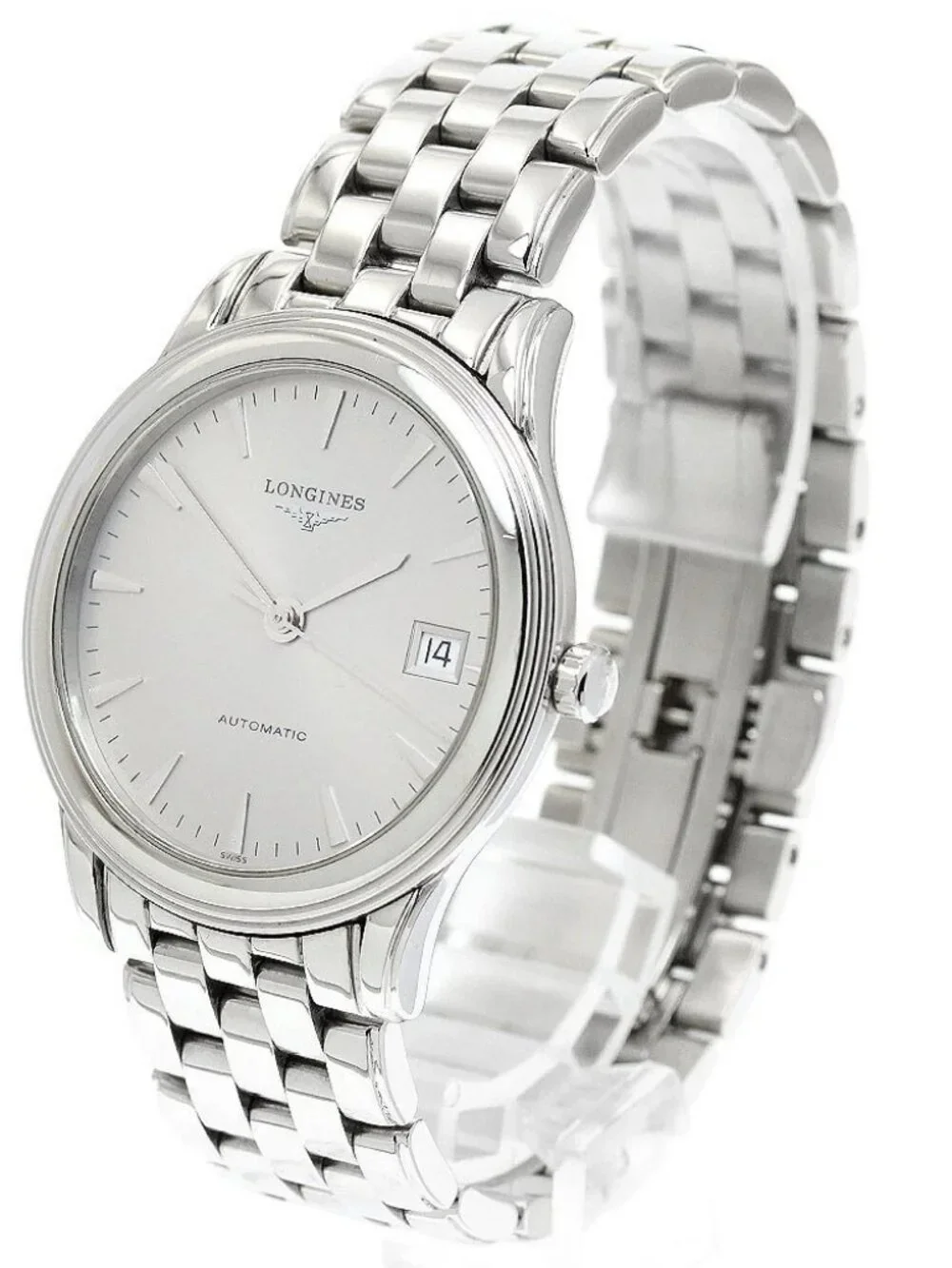 LONGINES Flagship L4.774.4 Date Silver Dial Automatic Men's Watch_957171